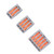 60Pcs PCT Lever Wire Connectors Anti Aging Press Type Quick Connect Lever Cable Connectors  4KV