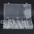 555pcs Cotter Pin Assortment Kit Split Pins Fasteners Parts Tool Kit with Large Industrial Storage Case