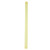 High Quality Polyurethane Round Hollow PU Rod Yellow 25mm  OD 8mm Bore 500mm Long