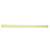 High Quality Polyurethane Round Hollow PU Rod Yellow 25mm  OD 8mm Bore 500mm Long