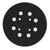 8 Holes Electric Polishing Pad Rubber Grinding Backing Pad for 5in Cushion Pad and Sandpaper