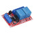 Relay Module 2 Channel Button Self Locking Interlock High Low Level Trigger with Switch Light5V