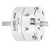 Air Cylinder Vane Type Rotary Stainless Steel Pneumatic Accessories CRB2BW20‑90S 20mm