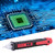 802 High Accuracy Test Pencil Electric Voltage Detector Tester Pen 48-1000V/12-1000V (Black)