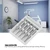 5pcs Low Speed Tungsten Carbide Steel Dental Cutting Burs Dentist Polishing Tools (RA34)