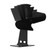 2 Blade Heat Powered Stove Fan Aluminium Alloy Non Electric Wood Stove Fireplace Fan for Home Hotel