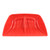 Snow Shovel PP Plastic Blade Shovel for Gravel Soil Leaves Garden Construction Clean Red