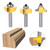 3Pcs/Set Cemented Carbide Router Bits Milling Cutter Accessories Woodworking Tools1