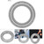 Steel High Speed Double sided Sealed Deep groove Ball Bearings (6907-ZZ 35*55*10mm)