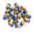 6mm Air Pipe Pneumatic Quick Fittings Male Thread Straight Push In Connector (PC6-M5 20pcs)