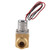 DC 4.5V 1/2" Water Flow Pulse Electromagnetic Valve Brass Solenoid Valve