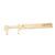 Vernier Caliper Brass Metric Inch Dual Scales Retro Style Measuring Tool for Repair 100mm Scale