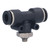 10pcs Pneumatic Tube Fitting Durable PVC External Thread Connection Accessories for Automation Equipment4-M3C