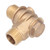 3 Port Air Compressor Check Valve Durable Brass Check Valve for Hydraulic Pneumatic System