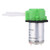 Dosing Pump DIY Peristaltic Tube Head For Aquarium Lab Chemical Analysis (green 24v 3*5)