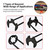 Basin Wrench Faucet Wrench Plumbers Wrench 7 Sizes Sink Wrench Set Under Sink Wrench Faucet Tool Universal Under Sink Plumbers Wrench Faucet Wrench for Tight Spaces