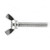 5Pcs M6 304 Silver Stainless Steel DIN316 Wing Fastener Screw Bolts  (M6*40)