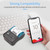 Bisofice Portable 58mm Receipt Thermal Printer 2 inches Mini Mobile Pocket Printers with 11 Thermal Paper Roll USB&Wireless BT Connection Compatible with Windows/Android/iOS for Office Market Restaurant Sales Retail Shop