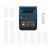 Bisofice Portable 58mm Receipt Thermal Printer 2 inches Mini Mobile Pocket Printers with 11 Thermal Paper Roll USB&Wireless BT Connection Compatible with Windows/Android/iOS for Office Market Restaurant Sales Retail Shop