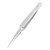 Stainless Steel Tweezers Cross Reverse Repair Tweezers For Photovoltaic Microelectronics