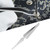 Stainless Steel Tweezers Cross Reverse Repair Tweezers For Photovoltaic Microelectronics