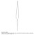 Stainless Steel Tweezers Cross Reverse Repair Tweezers For Photovoltaic Microelectronics