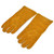 RTD1526 Welding Gloves Cowhide Leather Yellow Full Finger for Smelting Industry Cutting Polishing