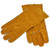 RTD1526 Welding Gloves Cowhide Leather Yellow Full Finger for Smelting Industry Cutting Polishing