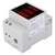 D52-2048 Multi Function Meter Rail Digital Displayed AC Voltage Current Power Factor Meter AC80~300V 100A