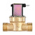 G1/2" DC 24V Normally Closed Brass Electric Solenoid Magnetic Valve For Water Control