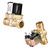 G1/2" DC 24V Normally Closed Brass Electric Solenoid Magnetic Valve For Water Control