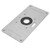 Aluminum Alloy Router Table Insert Plate With Ring For Woodworking 235mm x 120mm x 8mm