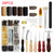 28PCS Craft Leather Tools Set DIY Leather Hand Working Tool Kit for Sewing Stiching Carving Printing Cutting Professional Leathercraft Accessories