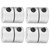 4Pcs Shaft Coupler Aluminum Alloy High Torsion CNC Motor 3D Printer Flexible Coupling