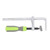 Guide Rail Clamp 13.5x6.5mm Track Alloy Steel High Load Bearing Screw Type Dovetail Clamp for Woodworking