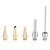 5 pcs/set Gas Soldering Iron Kit Electric Foam Cutter Solder Tips Welding Tool Accessories