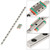 1pc Steel High Precision Miniature Linear Sliding Rail Guide Block 300mm / 11.8inch