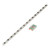 1pc Steel High Precision Miniature Linear Sliding Rail Guide Block 300mm / 11.8inch