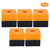 5Pcs Emergency Stop Box Control Switch Button Waterproof Junction Box Yellow 22mm BX1‑22