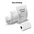 4 Rolls Thermal Receipt Paper 57x40mm/2.24x1.57in White Thermal Paper Roll Bill Ticket Clear Printing for Cash Register 58mm POS Thermal Receipt Printer