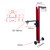 Stable Mounting Aluminum Alloy Construction Adjustable Laser Level Bracket with Universal Adapter Laser Level Accessory 300mm 400mm 500mm 600mm Optional