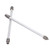 2PCS Valve Push Rod Aluminum Alloy Wear Resistant Push Rod Replacement for Kipor Kama 186F 188F 190F
