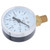 1/4 NPT Pressure Gauge High Accuracy Clear Dial Iorn Case Tap Water Pressure Gauge for Petroleum Chemical