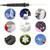 24W Handheld Electric Foam Cutter Kit with 5 Straight Tips & 1 Arch Tip Adjustable Temperature Portable Foam Cutting Pen Hot Wire Cutter Styrofoam Cutting Tool Engraver