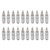 20Pcs 24.330 M5 Connector Black Red 4mm Banana Plug Jack Socket Adapter Connectors