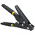 Portable Nylon Cable Tie Gun Adjustable Tension Plastic Zip Tie Fastening and Cutting Tool Black