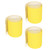 3 Rolls Sandpaper Roll 40 Grit Abrasive Sheet Polishing Grinding Tool for Furniture Yellow