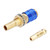 Quick Connector Fitting Hose Brass Connection for TIG Welding Torch Welding Equipment  M10Blue