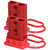 Power Connector 120A 600V Durable Lightweight Sturdy Quick Connect Disconnect Battery Quick ConnectorRed