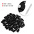 100pcs Short Screw Type Ring Insulator Electric Meadow Fence Post Accessory